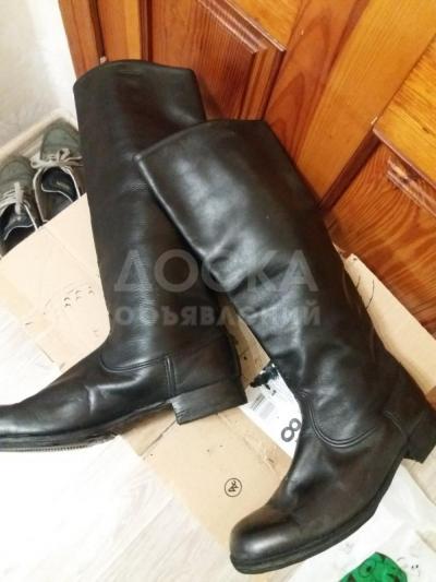 сапоги хромовые