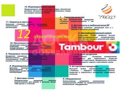 Высококачественные Израильские Краски Tambour для экстерьерных и интерьерных работ