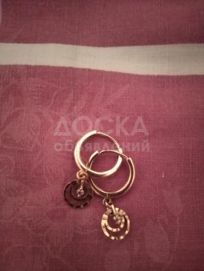 Продам серги