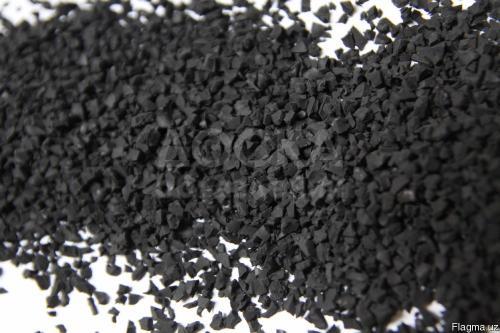 Резиновы крошка и резиновый плитка