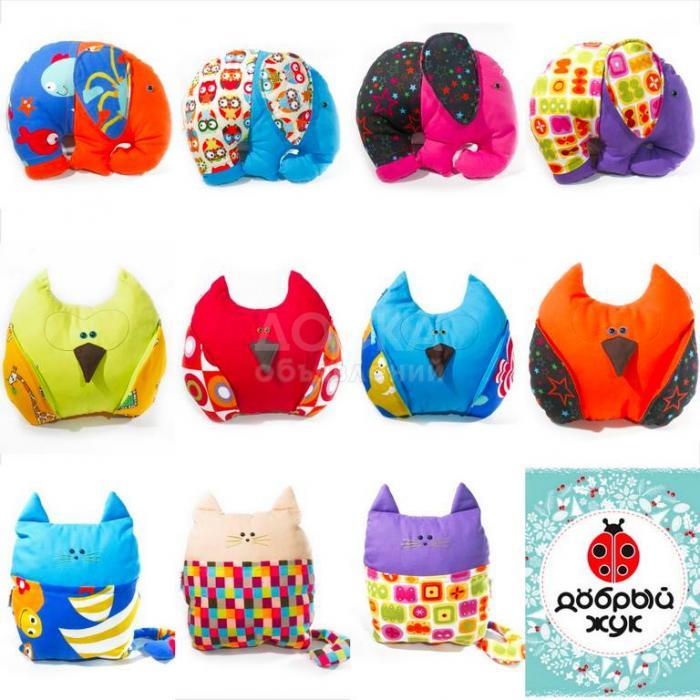 Подушки - зверушки