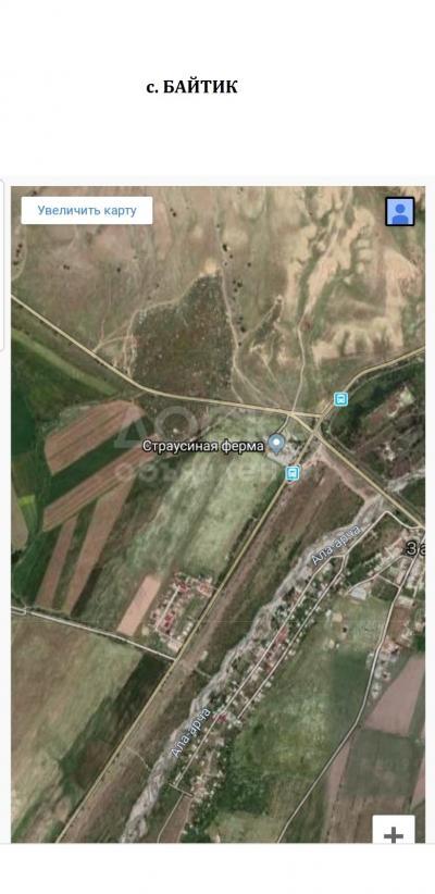 Продаю участок под строительство, 1 га с Байтик.