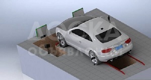 Cтенд развал схождения электронный. Инфракрасный. Цена 46 000рублей.