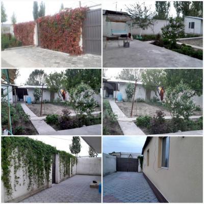 Продаю дом 4-комнатную 100кв. м., этаж-1, 5-сот., стена кирпич, ж/м Ала-тоо 1.