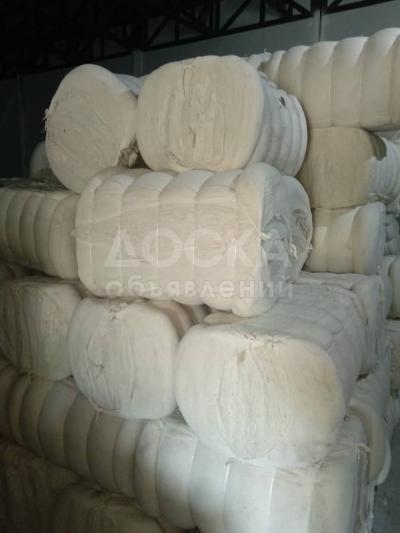 Хлопок, прима, угар, линт, вата 25кг из Узбекистана. склад Бишкек 0550288628