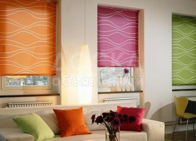 Жалюзи и ролл. шторы всех видов!