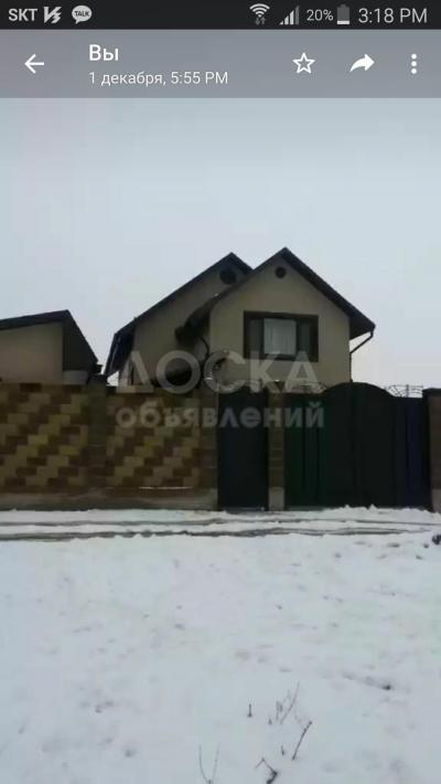 Продаю дом 5-ком. 200кв. м., этаж-2, 5-сот., стена кирпич, Новопавловка, Алтын Ордо .