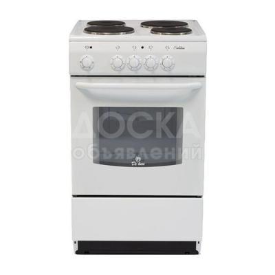 Плита De Luxe 5004.12э белый