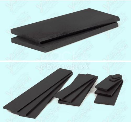 Графитовые лопатки, лопасти, пластины