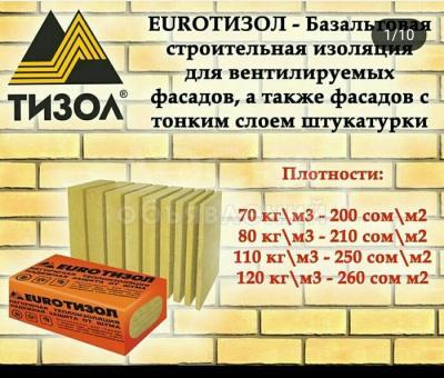 Тизол — утеплитель из каменной ваты