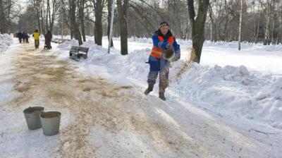 Техническая соль реагенты для подсыпки дорог