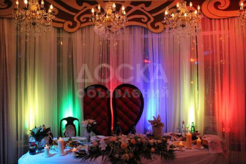 Подсветка зала, ресторана, конгресс холла, бутика и тд...