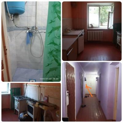 ТЕЗ АРАДА 
1 комната  гост. типтеги квартира САТЫЛАТ 
Район Мед.академия 
Ул:Ахунбаева/Малдыбаева 
Аянты 12 м2. Этаж 1/5. 
Кирпичный дом, евроремонт 
Част.мебели калат