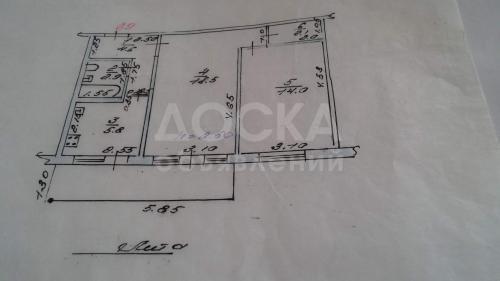 Продаю квартиру 2-ком., 47кв. м., этаж - 4/5, 8 микрорайон дом1.