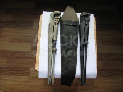 Продается "газовый" для работ с сантехникой разводной ключ