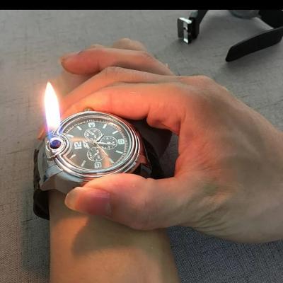 стильные мужские наручные часы зажигалка