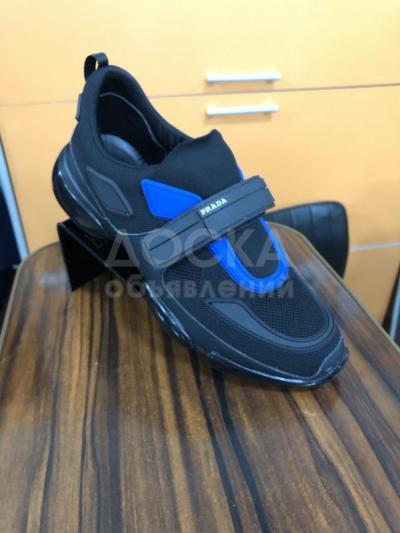 Кроссовки Prada на липучке. Размер 39