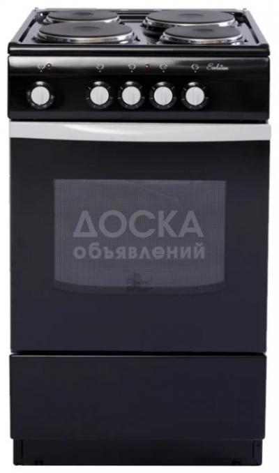 Плита De Luxe 5004.12э черный