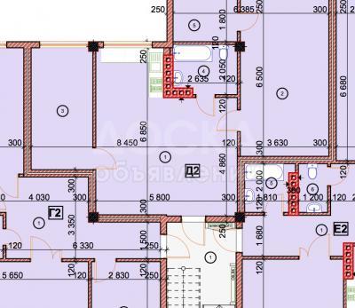 Продаю квартиру 2-ком., 79,87кв. м., этаж - 5/5, Киргизия-2.