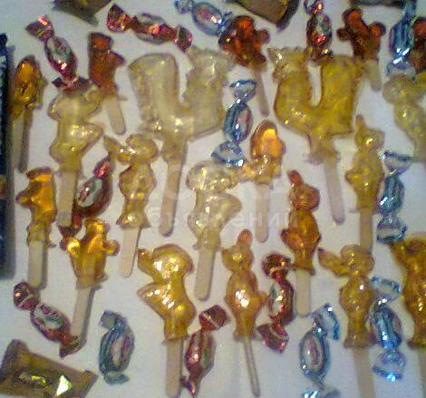 Конфеты сосательные очень вкусные