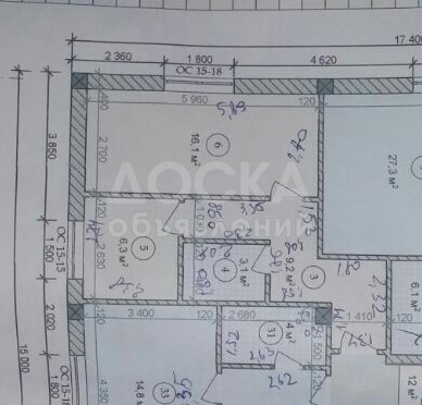 Продаю квартиру 1-ком., 35кв. м., этаж - 2/3, ул Курганская 10.
