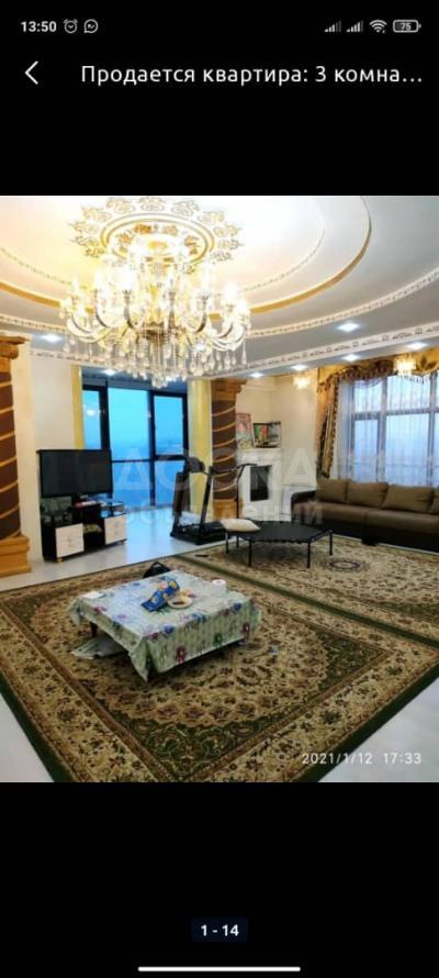 Продаю 3-комнатную квартиру, 125кв. м., этаж - 8/10, Восток5.