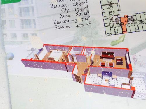 Продаю квартиру 2-ком., 70кв. м., этаж - 4/10, Малдыбаева.