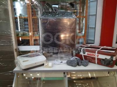 Новая финская каменка для сауны FINNLEO в полном комплекте (дистанционный пульт управления + специализированные камни) ВСЕГО за 31323 сома!