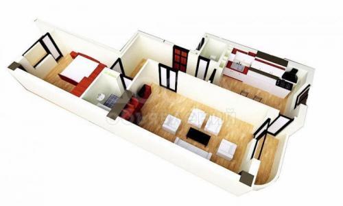 Продаю квартиру 2-ком., 74кв. м., этаж - 6/10, Kuyruchuk .st..