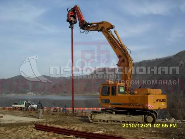 Продам гидравлический вибропогружатель