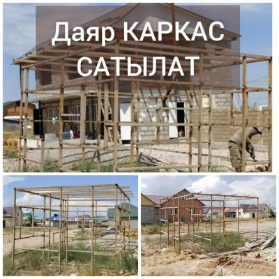 Даяр каркас САТЫЛАТ
Павильон, Шаурма, набайканага ынгайлуу.
Узуну 3,50/туурасы5м
Бийиктиги 2,80 м.
Профиль 6/4
Россия