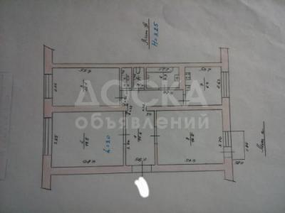 Продаю квартиру 3-ком., 70кв. м., этаж - 3/3, пр. Чуй/ул. Турусбекова.