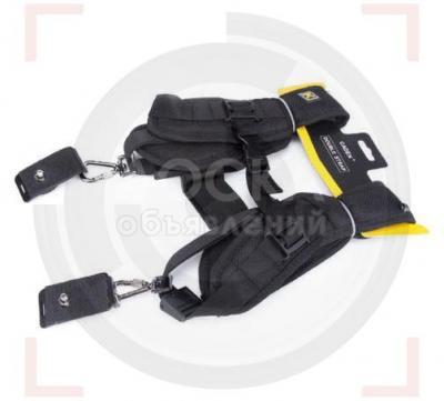 Двойной плечевой ремень для 2-х фотоаппаратов.