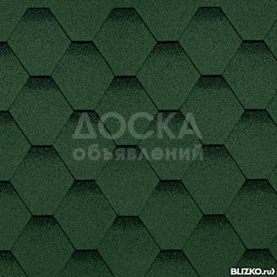 Черепица гибкая Классик Кадриль Нефрит