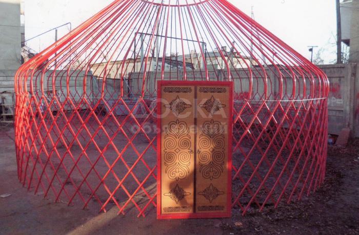 юрты с металлическим каркасом (не к и т а й ские)