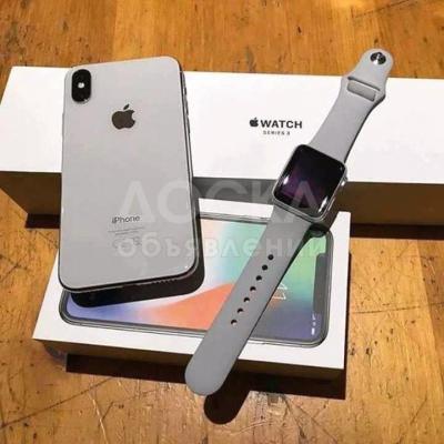 Apple IPhone X 256gb + Apple Watch