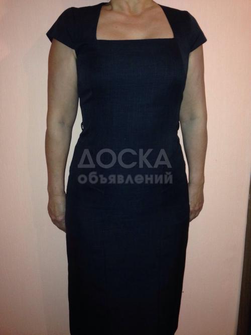 Продаю платье, офисное, классическое, темно-серое, Collection Debenham