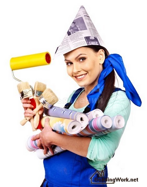 обои,шпатлевка,покраска,побелка! недорого!0555120390 анна