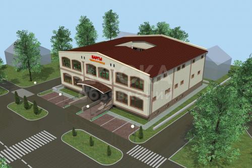 Продаю коммерческую недвижимость здания 1050кв. м., Т. Молдо 77, между Куренкеева и Ленинградской.,