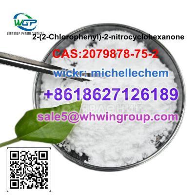 +8618627126189 2-(2-Chlorophenyl)-2-nitrocyclohexanone CAS 2079878-75-2with best price