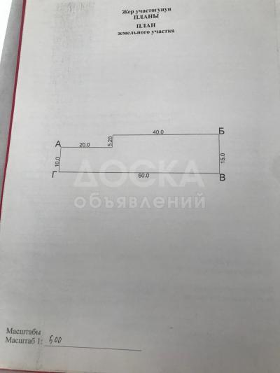 Продаю участок под строительство, 8 соток Аламудунский район в селе Воронцовка (Бер-Булак).