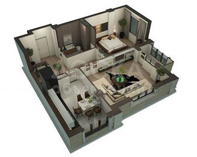 Продаю квартиру 2-ком., 74кв. м., этаж - 1/10, Логвиненко-Боконбаева.