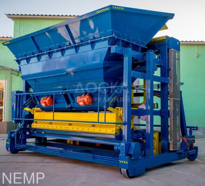 Вибропресс УПБ-СМ для изготовления блоков ФБС