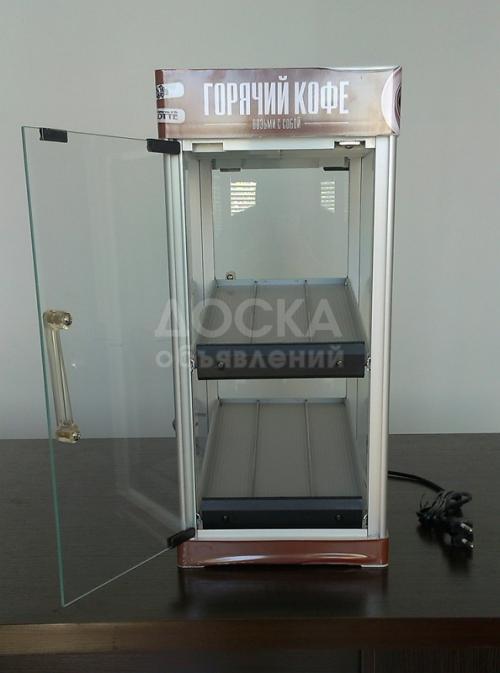 Эксклюзивное торговое оборудование: тепловые шкаф-витрины. Для напитков, сэндвичей, выпечки