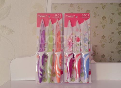 Набор металлокерамических ножей от компании "Tuomei"