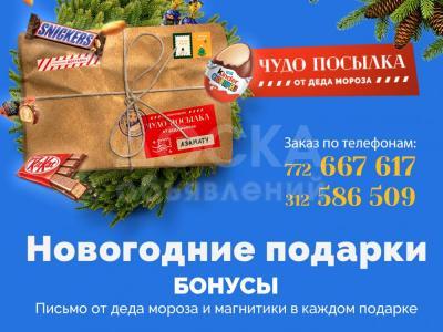 Сладкие Новогодние подарки 2018 в "Чудо Посылке" от Деда Мороза!