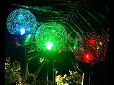 Декоративные фонарики на солнечных батареях