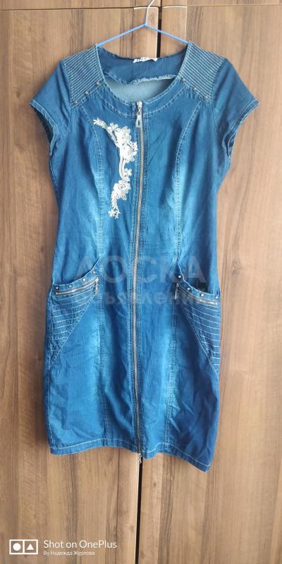 Продам платье джинсовые