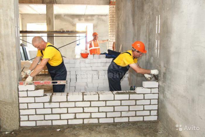 Требуются каменщики в Санкт-Петербург