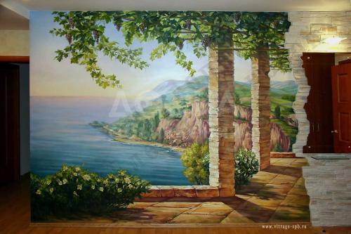 Написать ответ
настенная живопись, художественная роспись стен